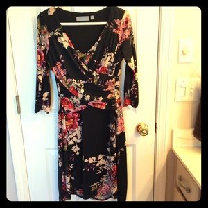 B-Slim Floral midi dress